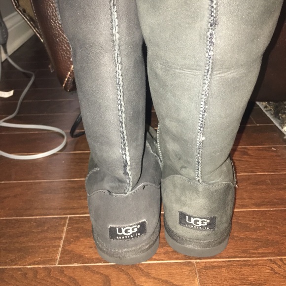 Black Tall Uggs - Picture 3 of 7